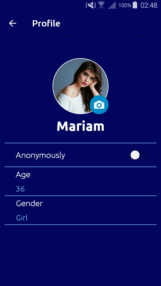 RandoChat - Random Video Chat Dating Android App — screenshot 1