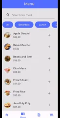 Food Ordering App
