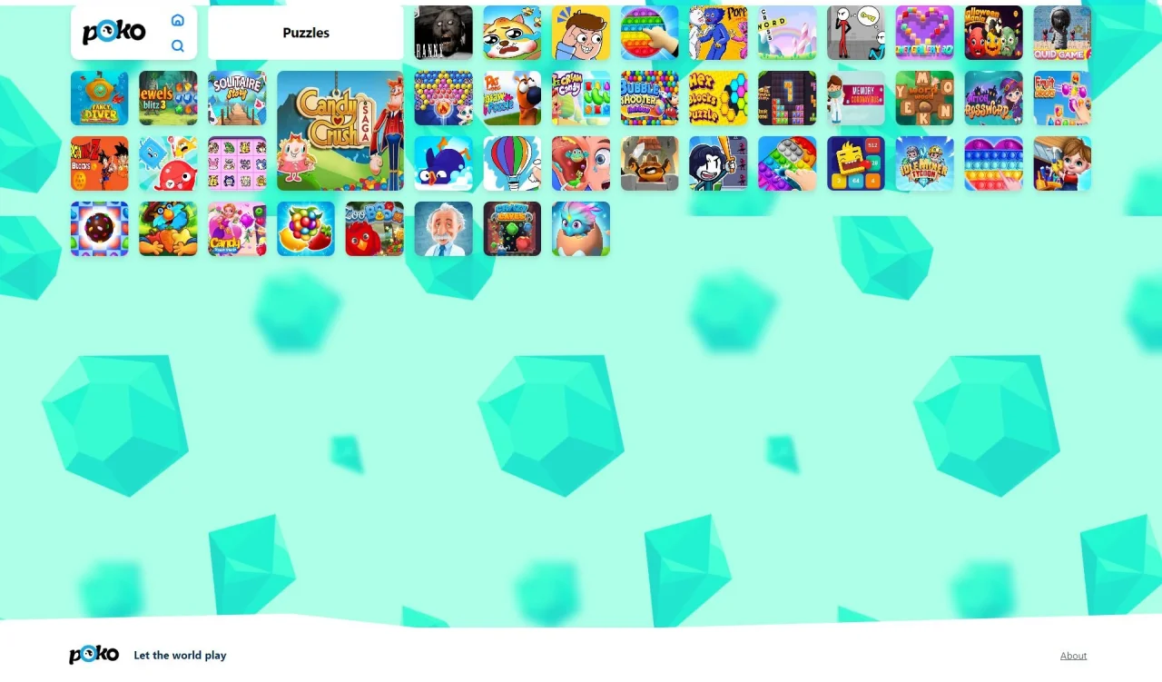 Poko Arcade - HTML 5 Game Portal PHP Script — screenshot 2
