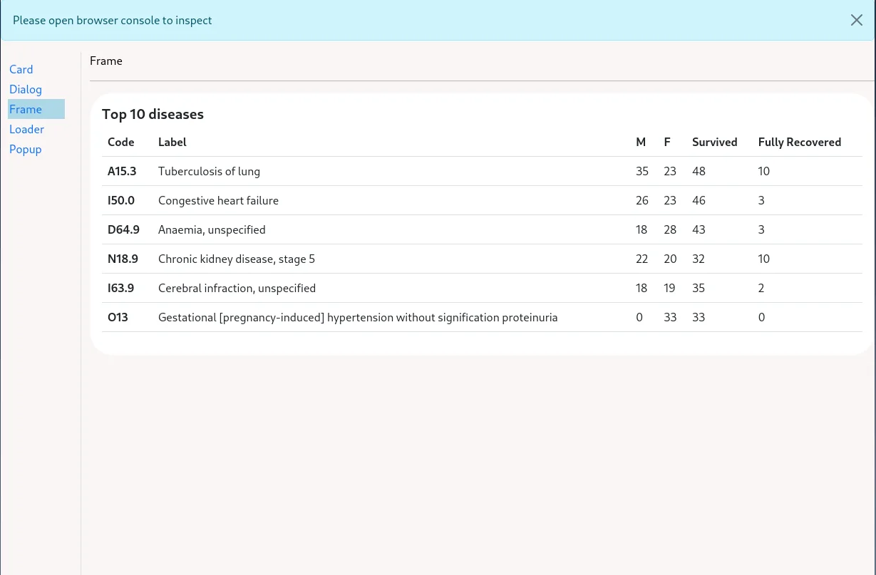 Bootstrap Based Component — screenshot 4