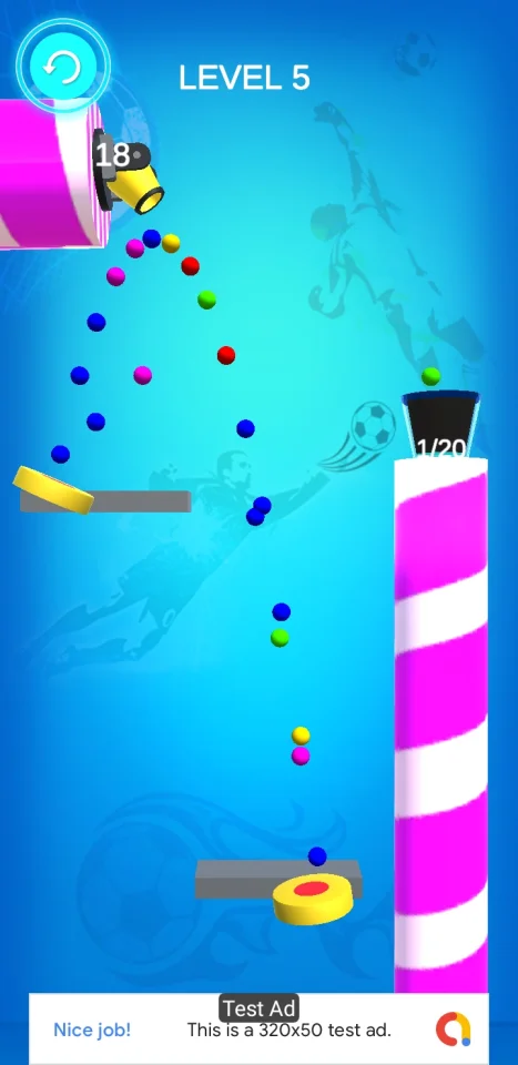 Cannon Shot Unity Source Code — screenshot 2