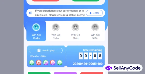 Goa Color Prediction Game with Admin Panel Full Setup Source Code at Very Low Cost