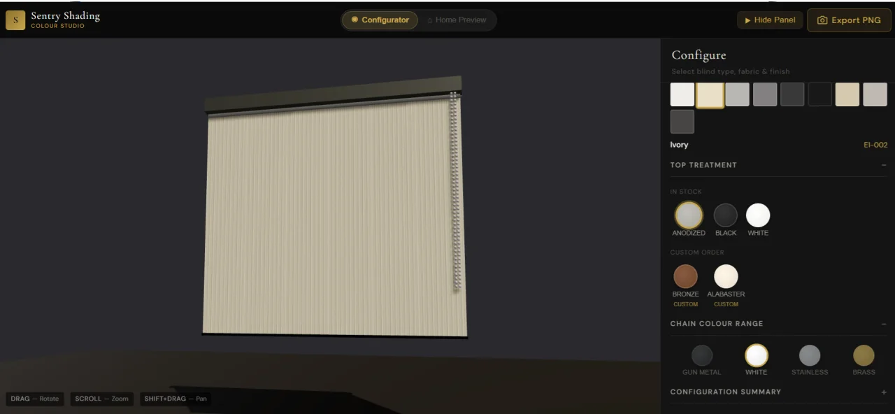 Powerful Blind Configuration Tool — screenshot 5