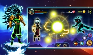 Shadow Goku Saiyan Battle