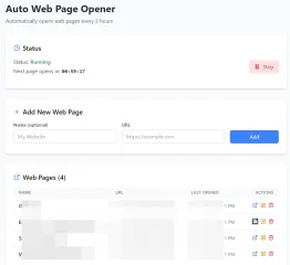 AutoWebPageOpener