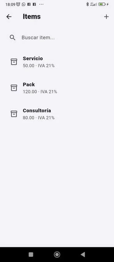 Flutter Invoice & Delivery Notes Manager App — screenshot 7