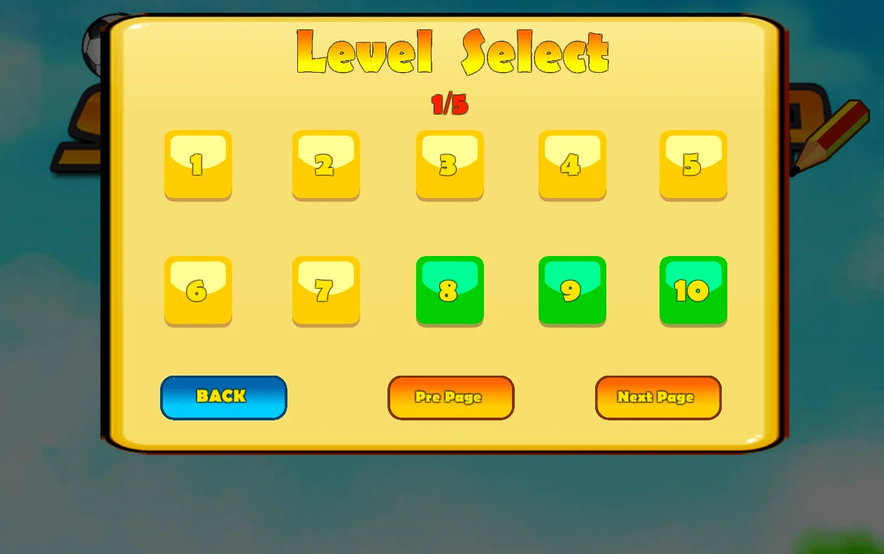 Soccer Drop Unity Source Code — screenshot 2