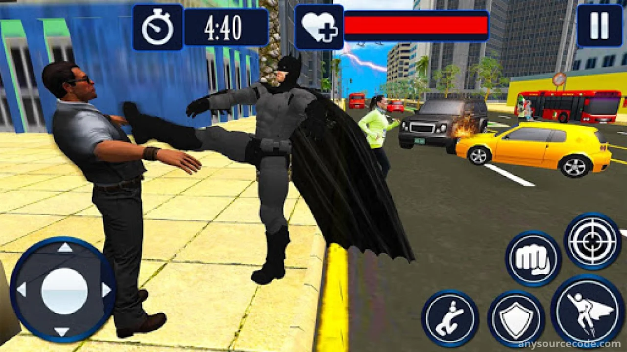Superhero Fighting Arena Premium 3D Fighting Game — screenshot 2