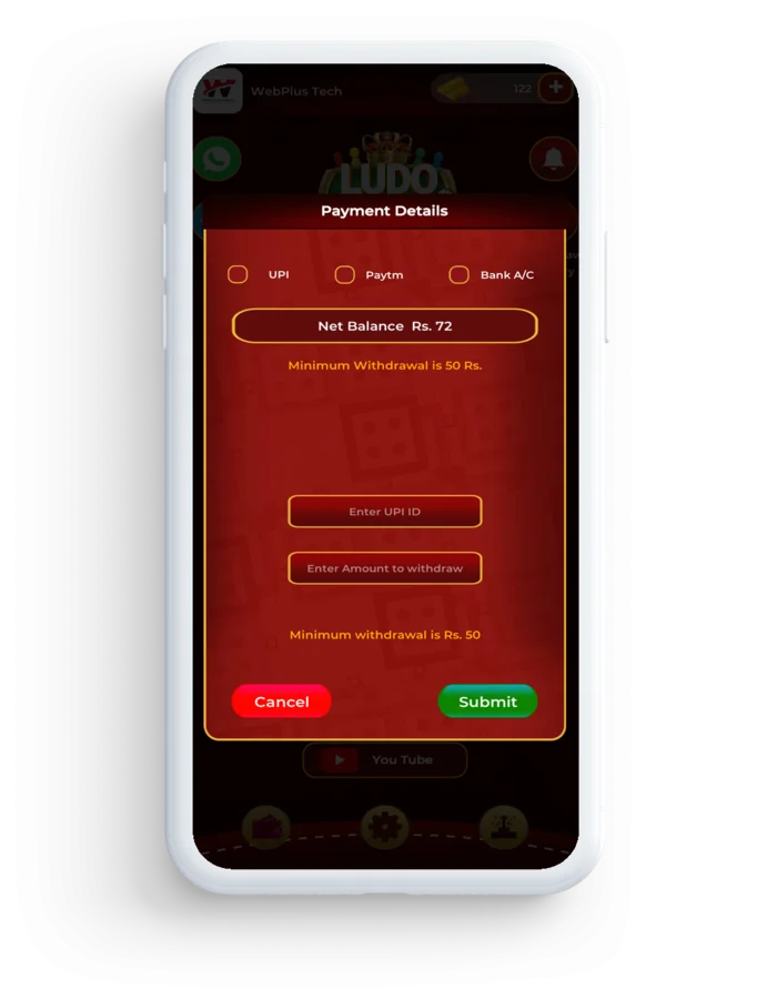 Elite Ludo Real Money Earning Android App — screenshot 4