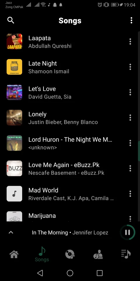Music Player - Soul Music (Kotlin) — screenshot 2