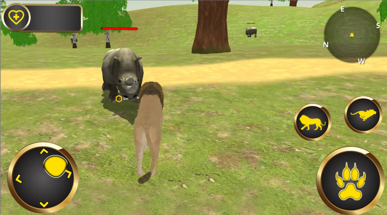 Lion Game Simulator — screenshot 4