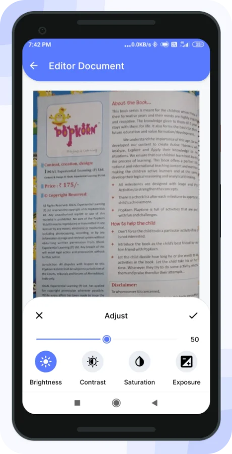 DocScanner Pro - Android App with in-App Purchase and AdMob — screenshot 8