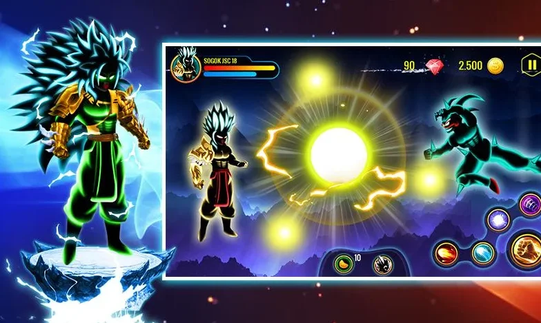 Shadow Goku Saiyan Battle — screenshot 8