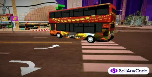 American Football Passenger Bus Game: Coach Simulation Game