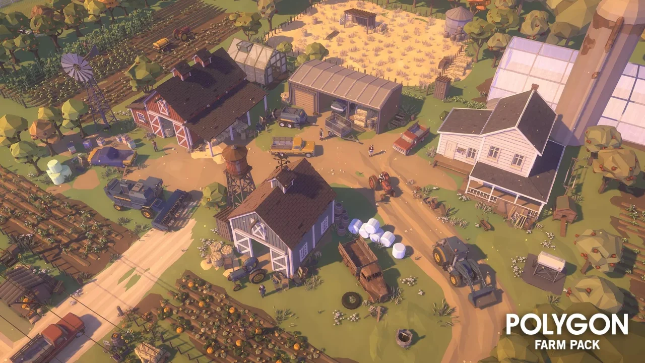 POLYGON Farm - Low Poly 3D Art by Synty — screenshot 5