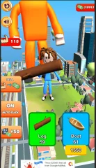 Lifting Hero Gym Tap Clicker 3D Game Unity Source Code