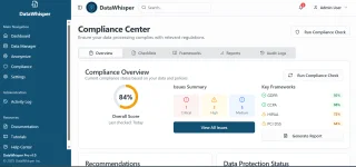 DataWhisper - Secure Data Anonymization Platform