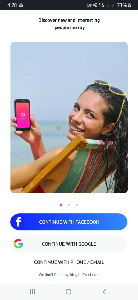 Binder - Dating Clone App with Admin Panel - Android v20.1 — screenshot 3