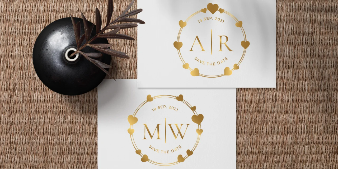 Wedding Heart Logo Templates — screenshot 2