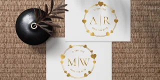 Wedding Heart Logo Templates