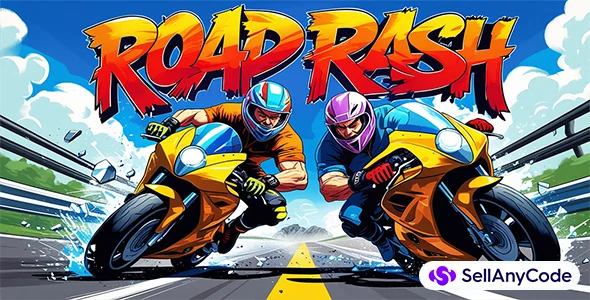 Road Rash Clone Unity Bike Racing Game