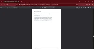 PDF Stock Report Generator Script in Python