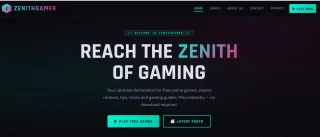 Zenith Gamer - AdSense Ready Gaming Template for Blogger & WordPress