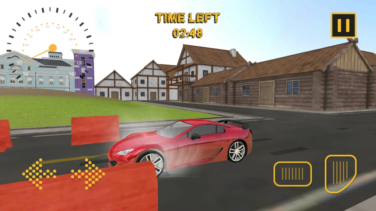 Sports Car Driving School Simulator | Unity3D: Android, iOS — screenshot 1