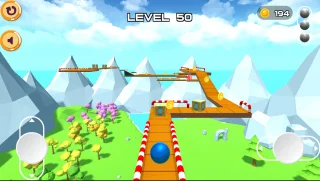 Top Trending Sky Rolling Going Balls 3D Game Unity Template + AdMob Ads
