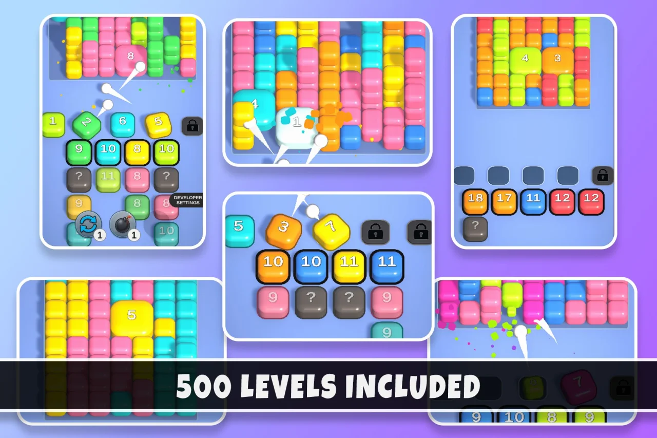 Block Blaster Jam | Unity Game Template — screenshot 2
