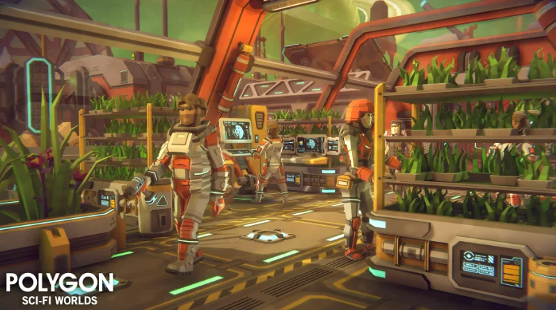 POLYGON - Sci-Fi Worlds Pack - Art by Synty — screenshot 3