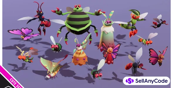 Monsters Ultimate Pack 07 Cute Series