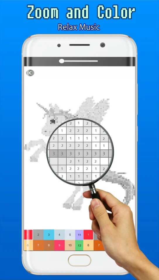 Color by Number Pixel Arts — screenshot 4