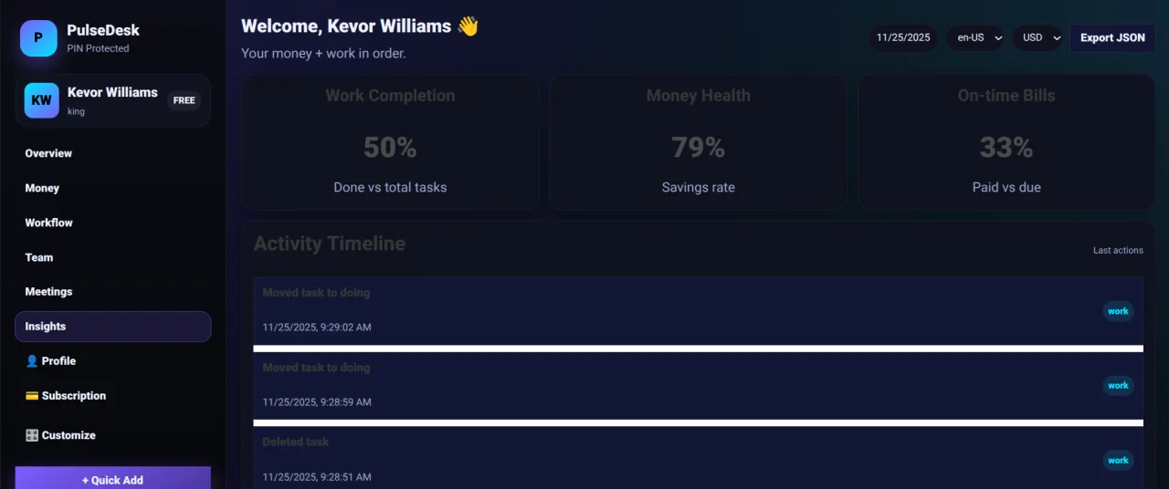 PulseDesk — screenshot 5