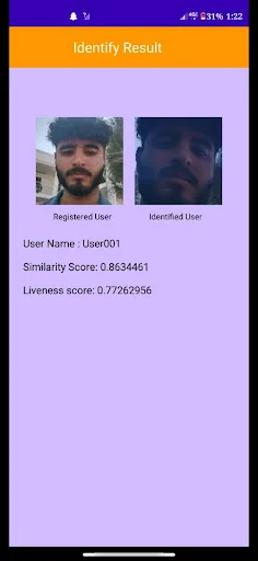 Face Recognition with Liveness Detection — screenshot 4
