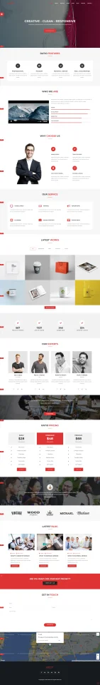 Ratio Digital Agency Website Template — screenshot 4