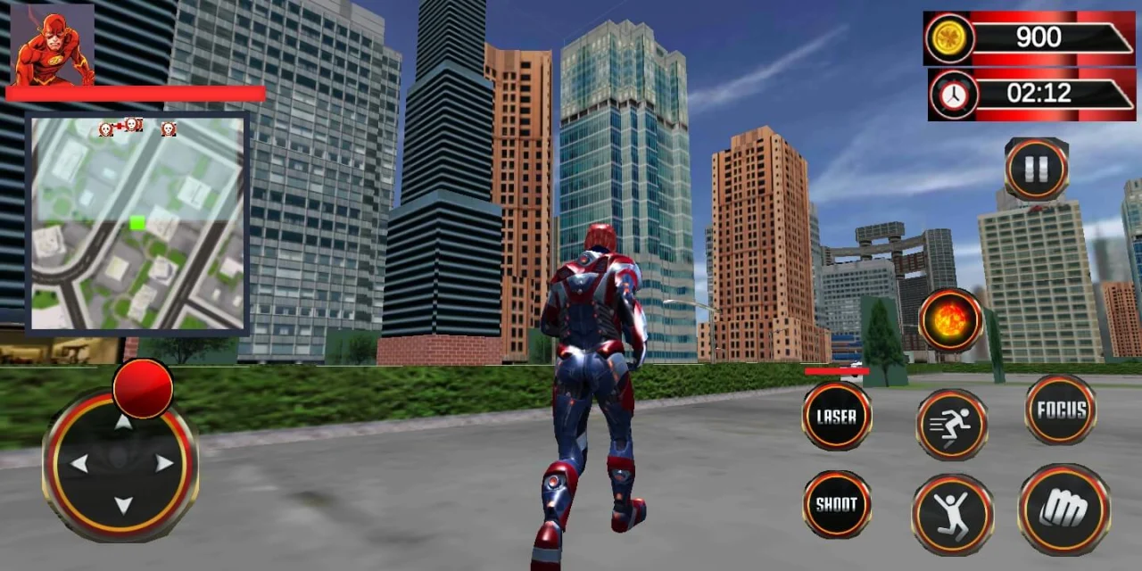 Very Premium Superheroes Game Template — screenshot 8