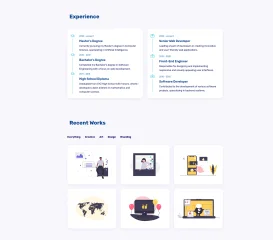Portfolio React Template