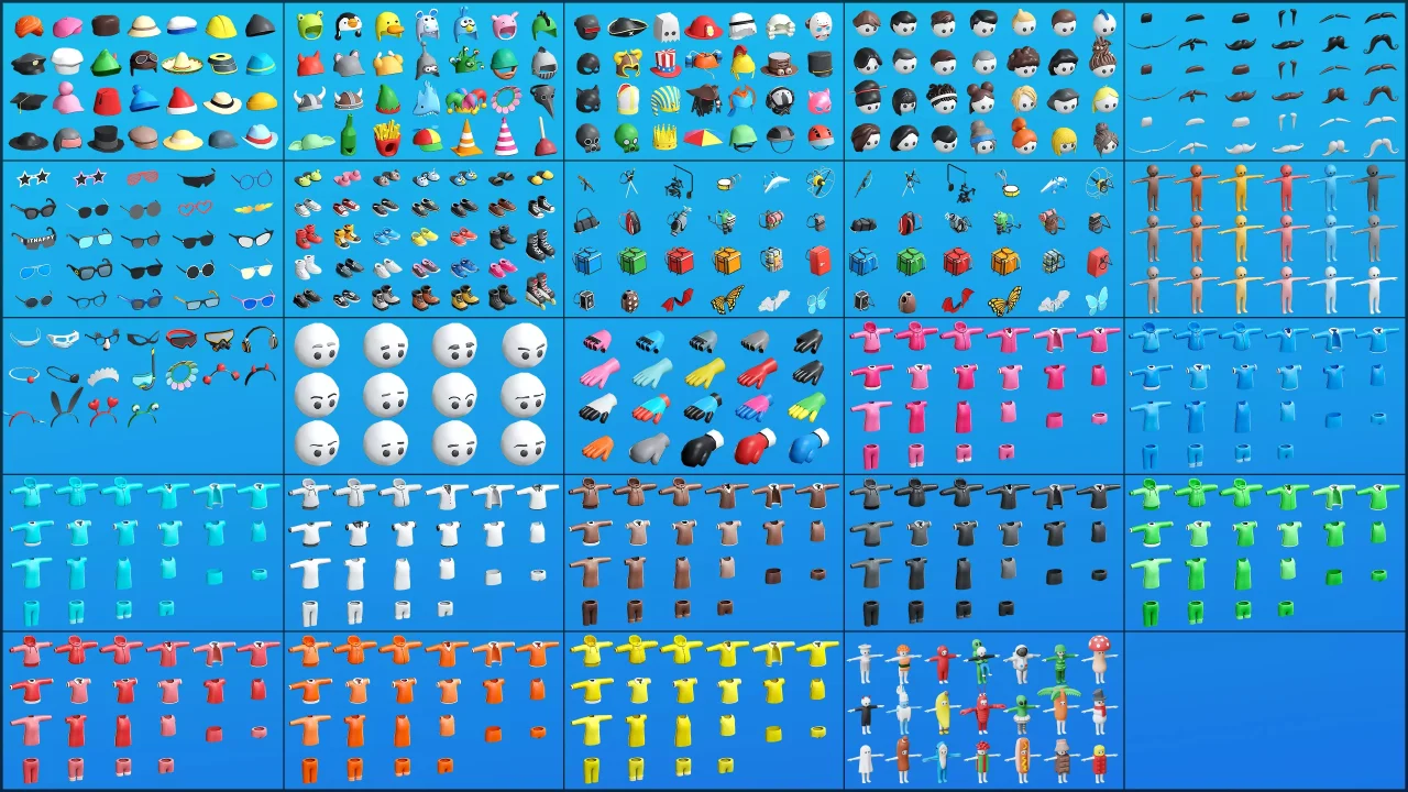 Funny Characters - Animated Low Poly 3D Models — screenshot 5