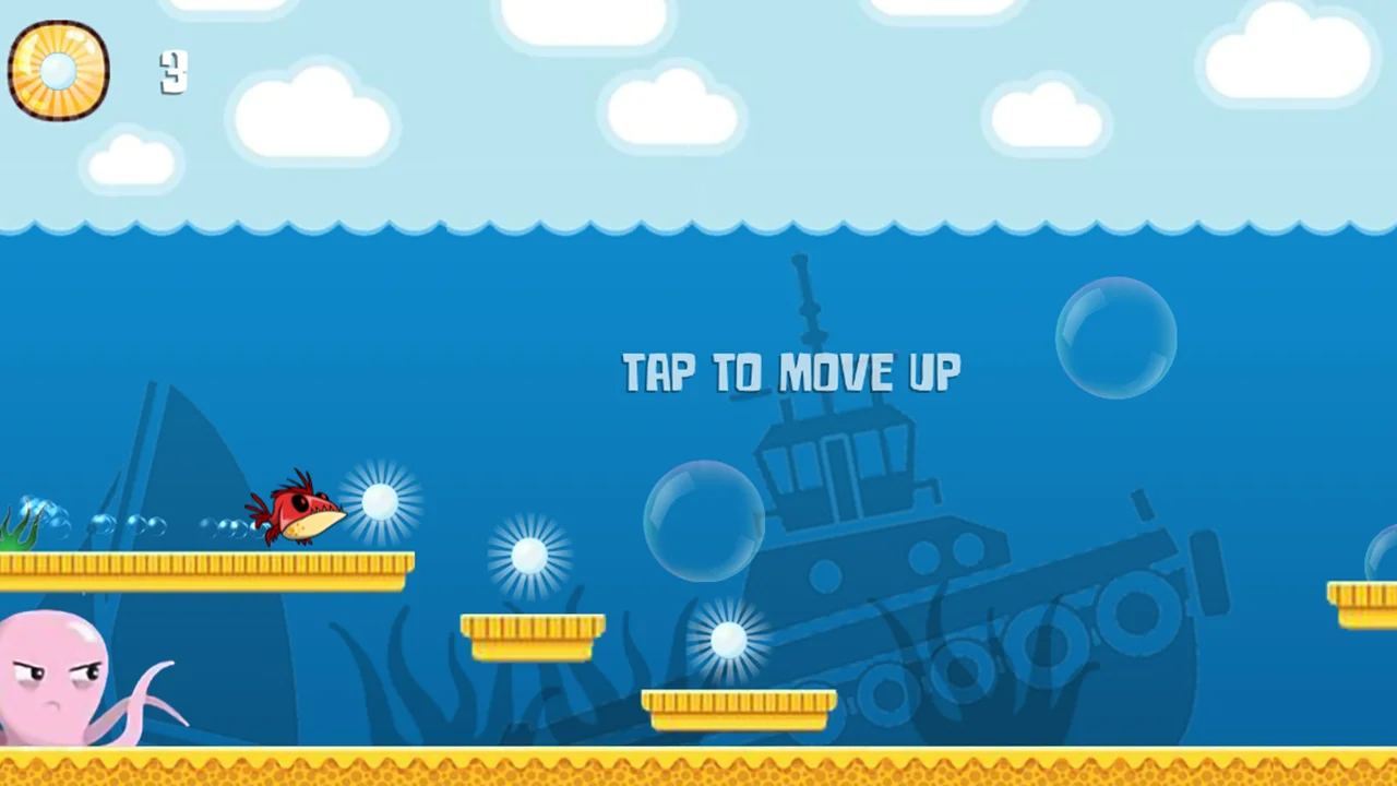 Ocean Adventure Game Template — screenshot 2