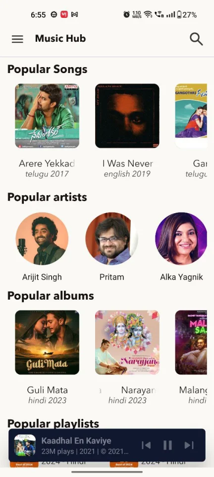 Music Hub - Music PLayer with MP3 Downloader — screenshot 1