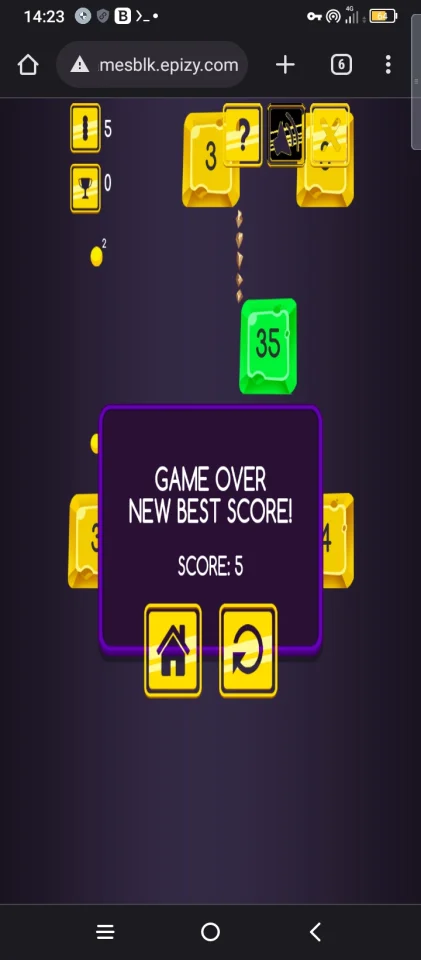 Snake Game Android AdMob — screenshot 2