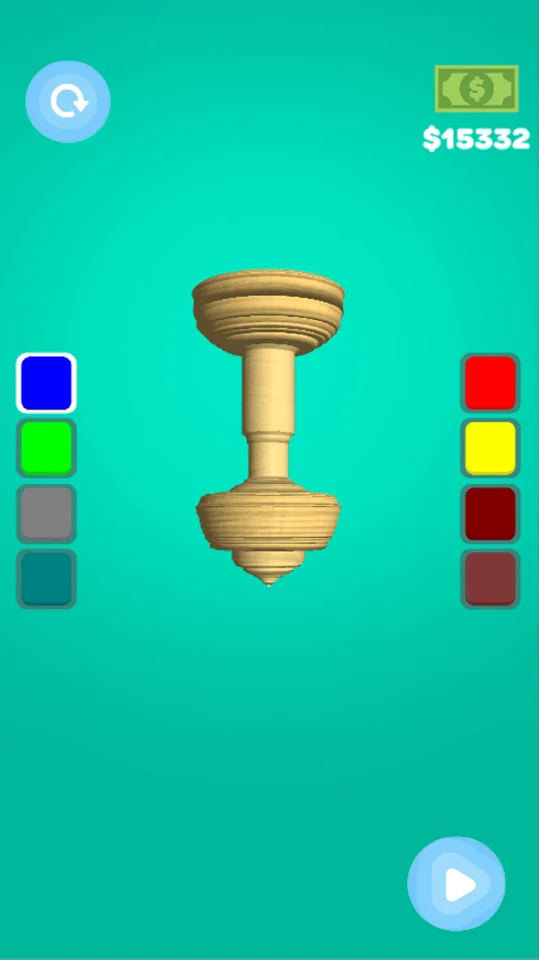 Wood Cutting and Painting Hyper Casual Game Template — screenshot 2