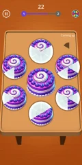Cake Slice Sort Sweet Jam Puzzle