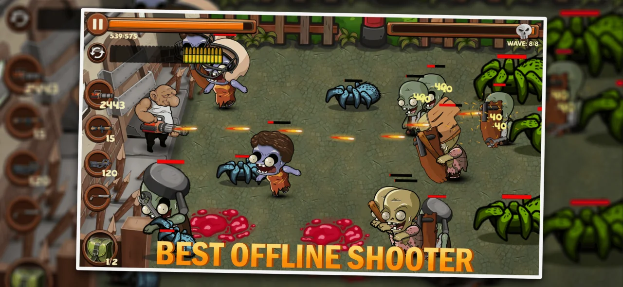 2D Zombie Age – Shooting Game — screenshot 4
