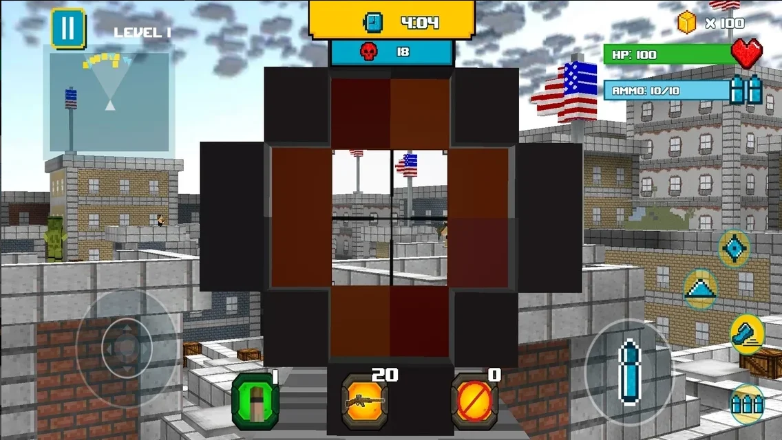 American Block Sniper Survival — screenshot 1