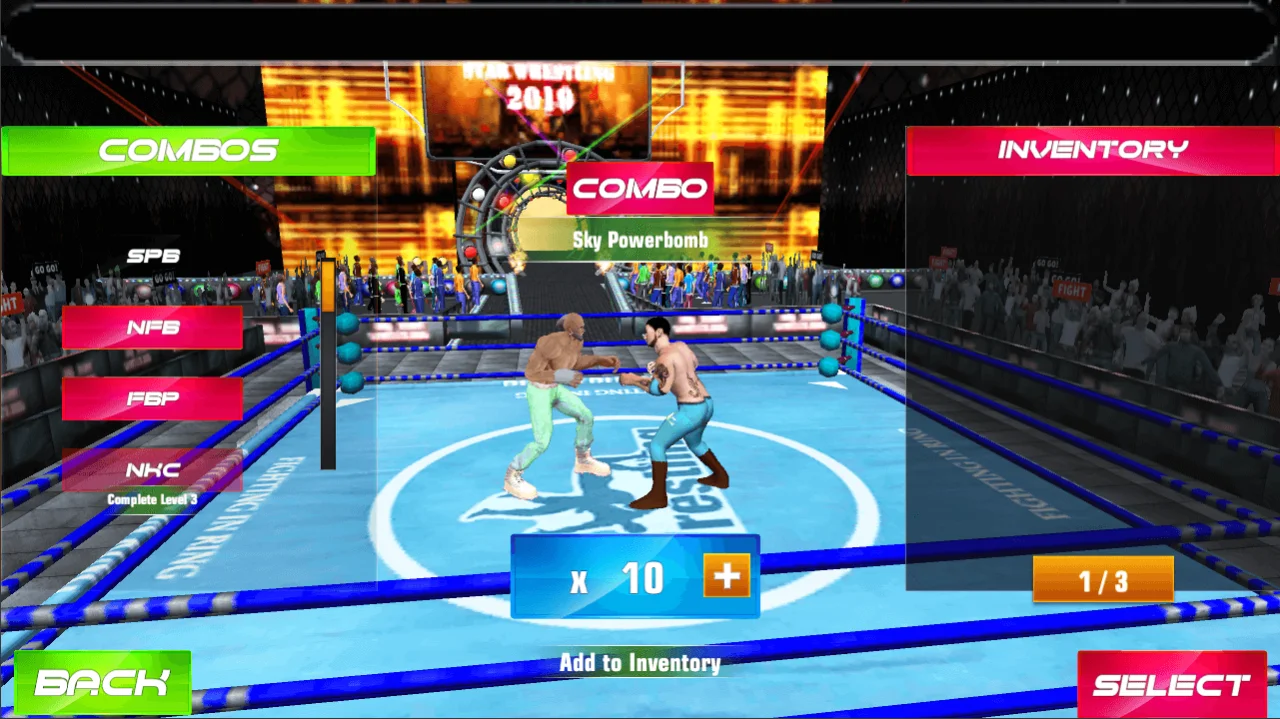 Ring Wrestling Championship 3D — screenshot 2