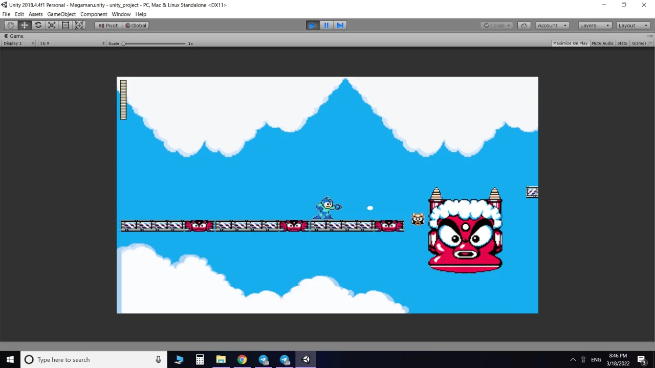 Megaman Unity Template — screenshot 2