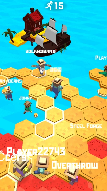 Falling Royal Race — screenshot 1