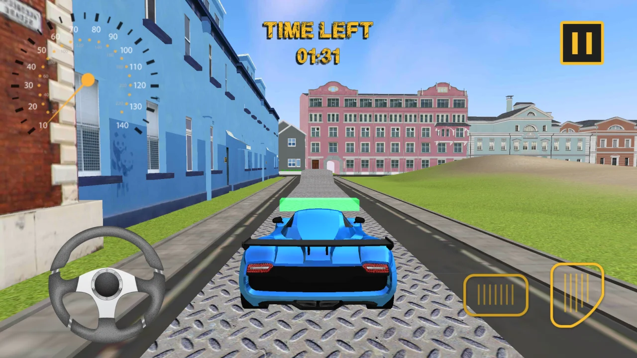 Sports Car Driving School Simulator | Unity3D: Android, iOS — screenshot 3